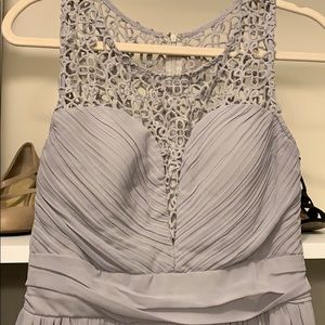 Taupe formal dress